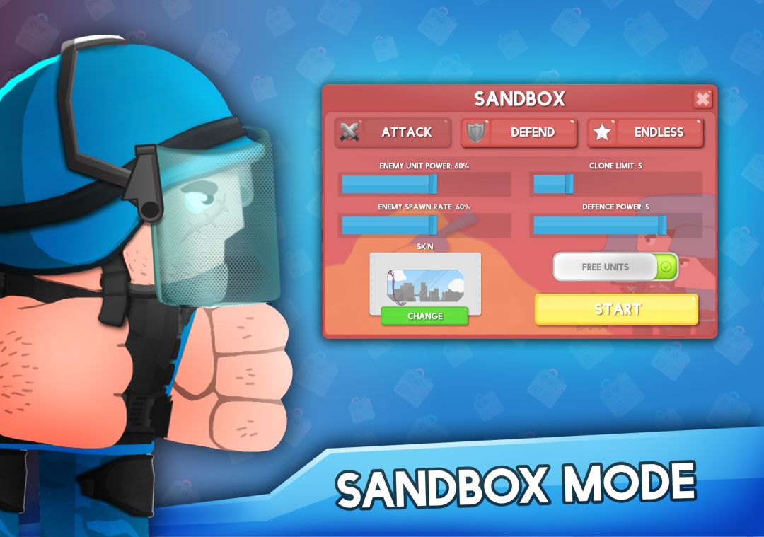 克隆军队:战斗游戏游戏截图