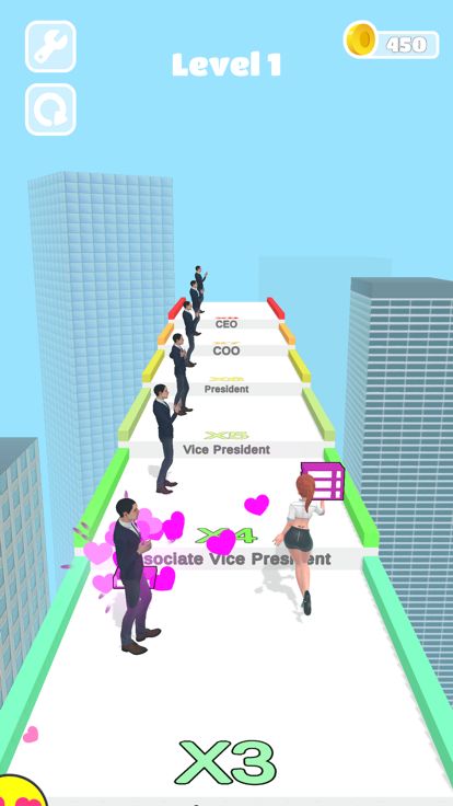 Secretary Run游戏截图