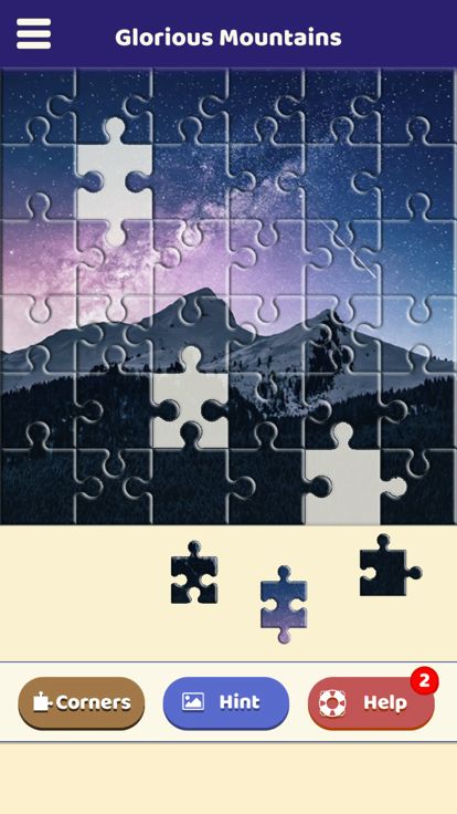 Glorious Mountains Puzzle游戏截图