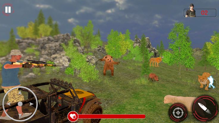 Wild Animal Hunting Game 3D游戏截图