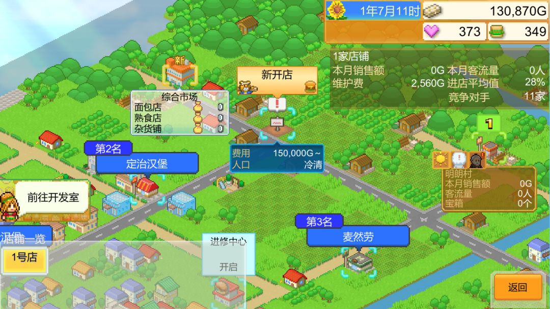 创意汉堡物语 (Burger Bistro Story)游戏截图