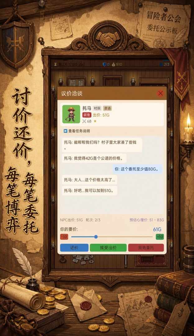 冒险者工会游戏截图