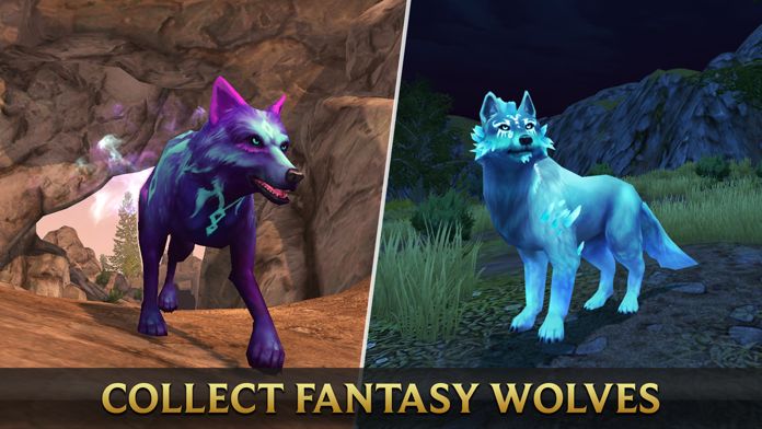 Wolf Tales - Online RPG Sim 3D游戏截图