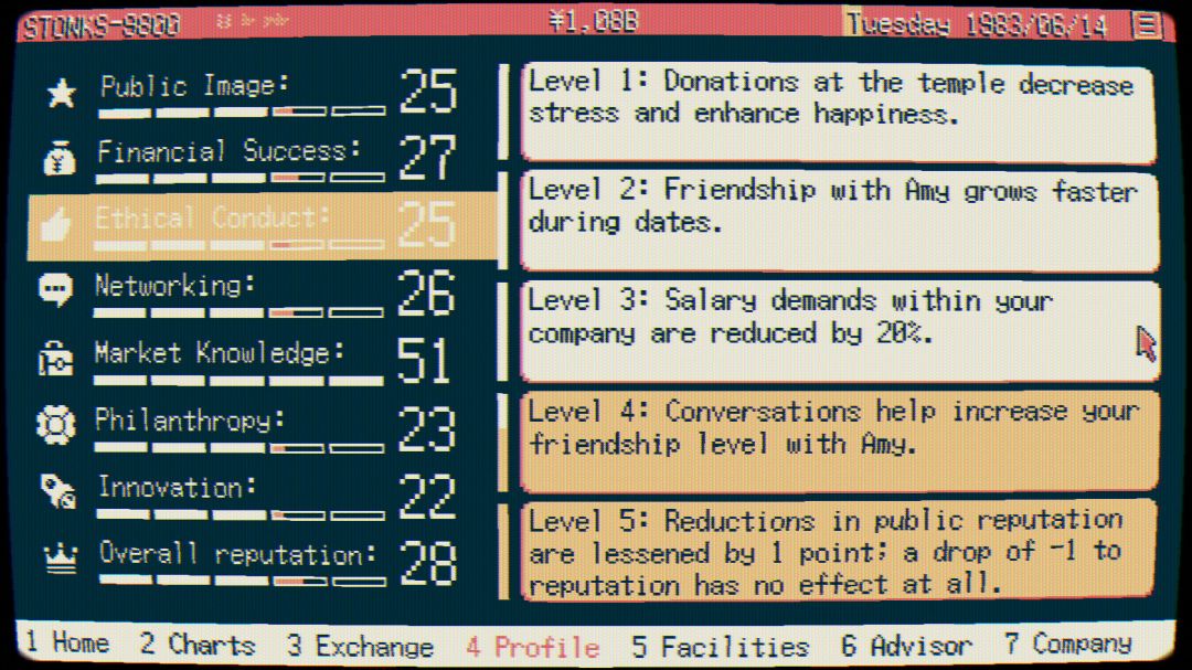 STONKS-9800: Stock Market Simulator游戏截图