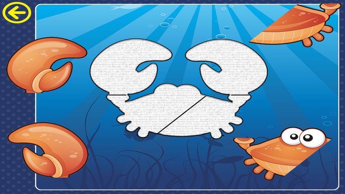 儿童多彩的动物拼图游戏的小孩男孩和女孩年龄3 + HD游戏截图