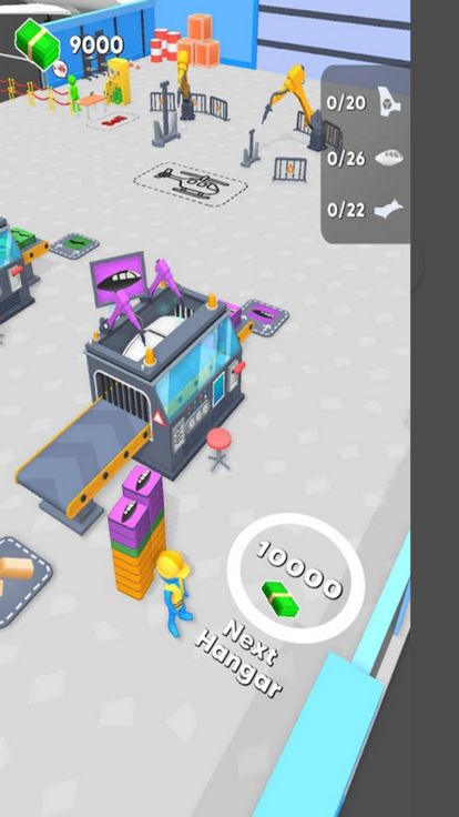 Plane Factory Merge游戏截图