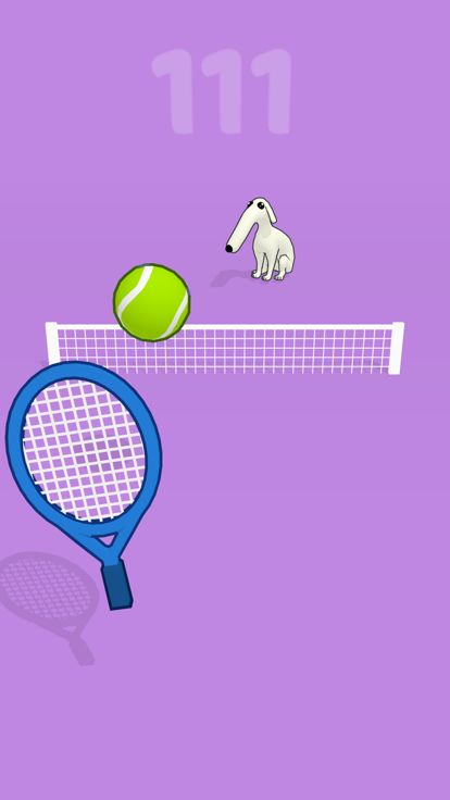 Tennis Cat 3D游戏截图