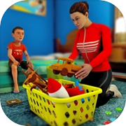 Virtual Mom Happy Family Lifeicon