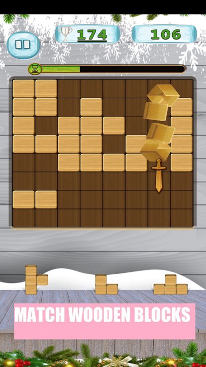 Wood Blocks Woody Puzzle游戏截图