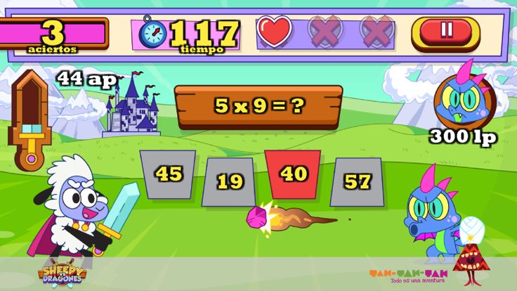 Sheepy Vs Los Dragones游戏截图