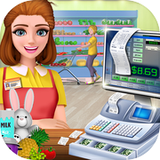 黑色星期五超市：收银员女孩游戏icon