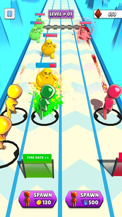 Stickman Squad - shooting game游戏截图