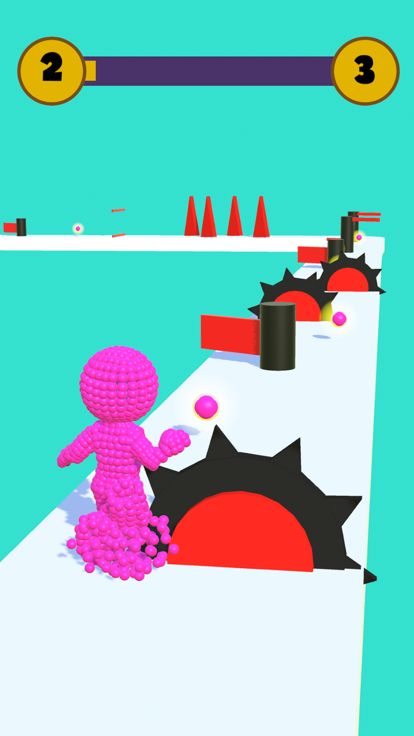 Pixel Blob Giant Runner游戏截图