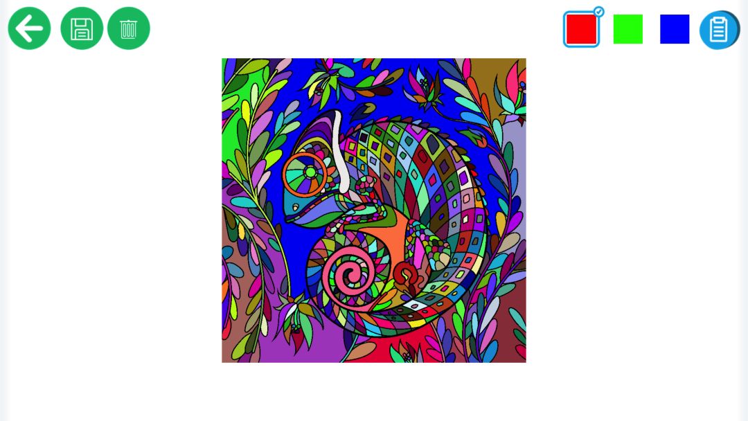 疯狂填色绘本HD游戏截图