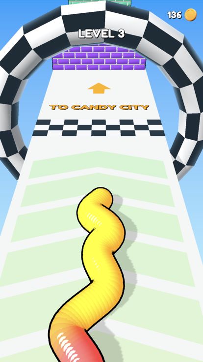 Gummy Worm Go!游戏截图