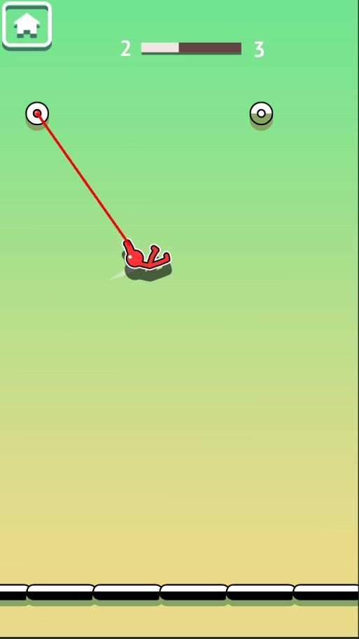 火柴人荡秋千游戏截图