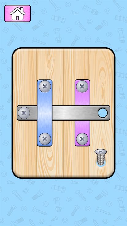 螺丝销谜题：螺母螺栓游戏截图