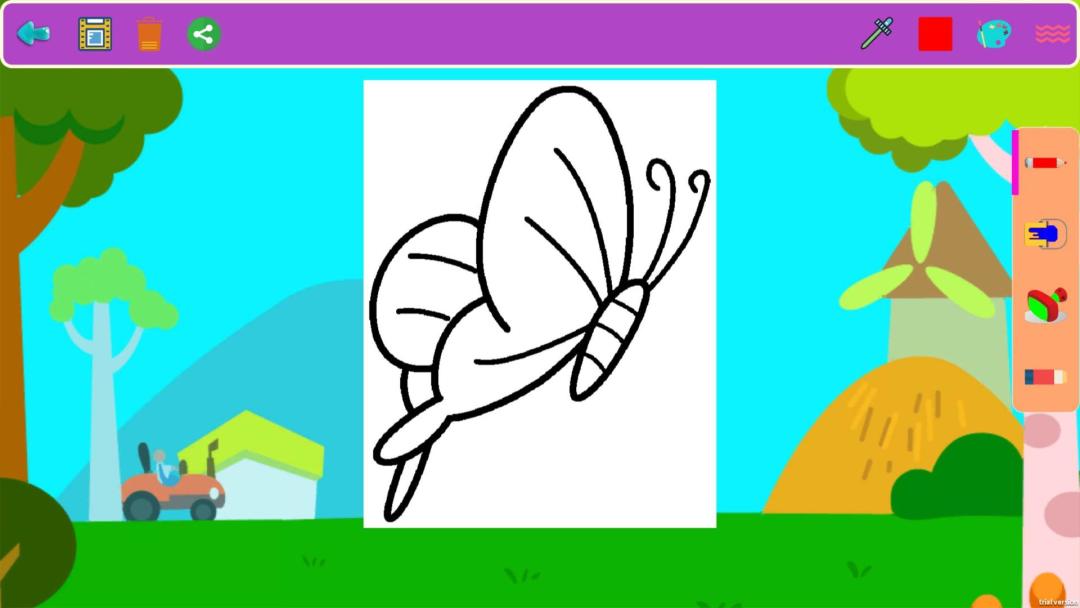 宝宝涂色动物园HD游戏截图