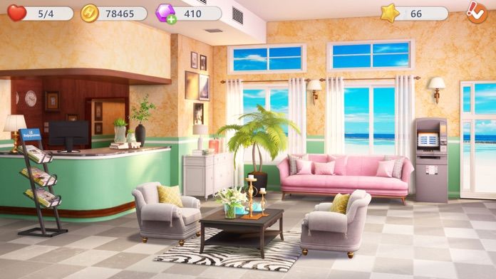 Hotel Frenzy: Design Makeover游戏截图