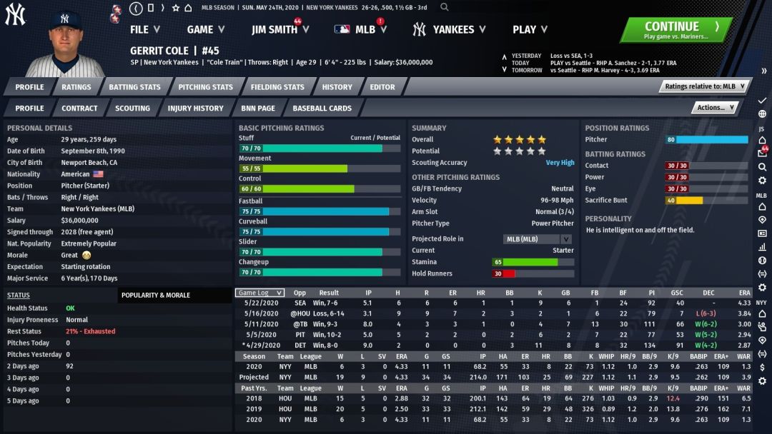 Out of the Park Baseball 21游戏截图