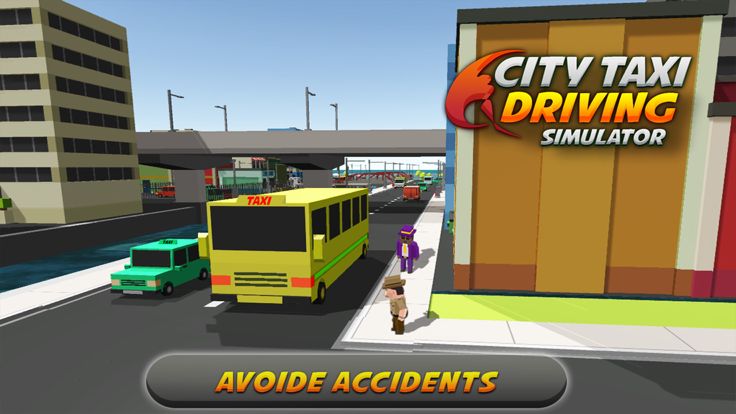 内市出租车驾驶模拟器游戏截图