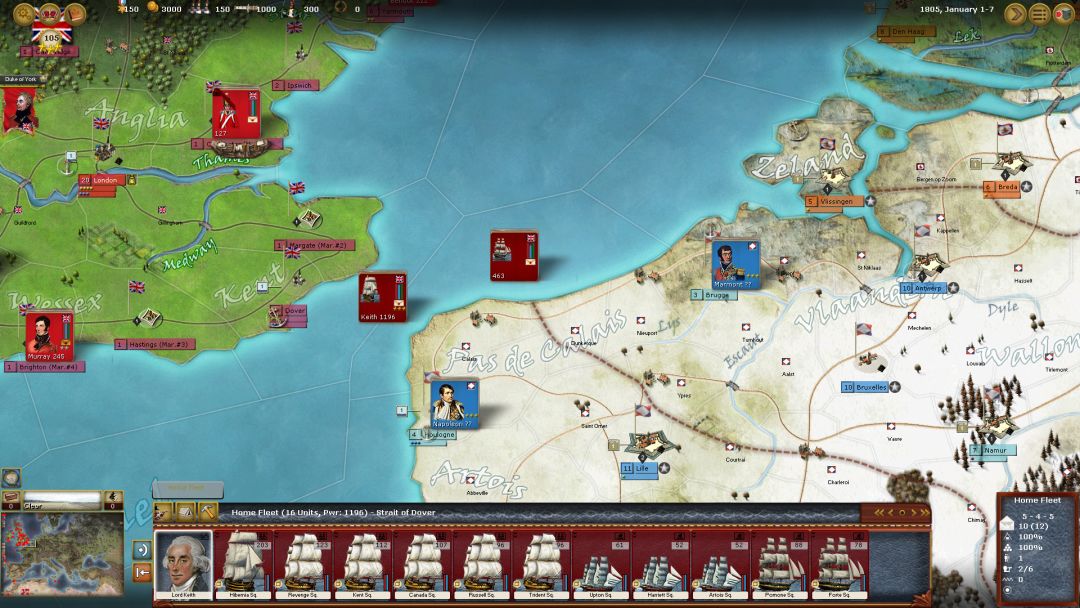 Wars of Napoleon游戏截图