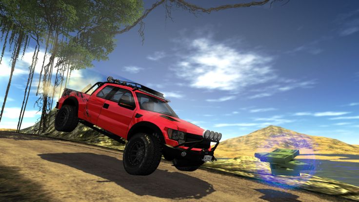 4 × 4 越野汽车驾驶模拟器 山卡车游戏截图