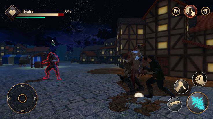 暗影角色扮演格斗游戏游戏截图