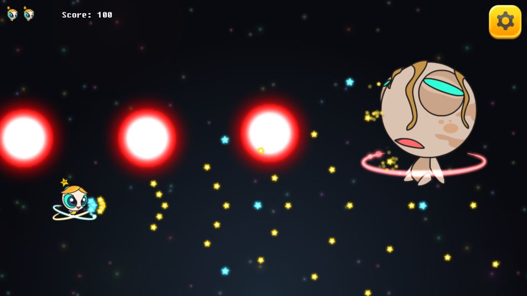 Asteroid Girl游戏截图