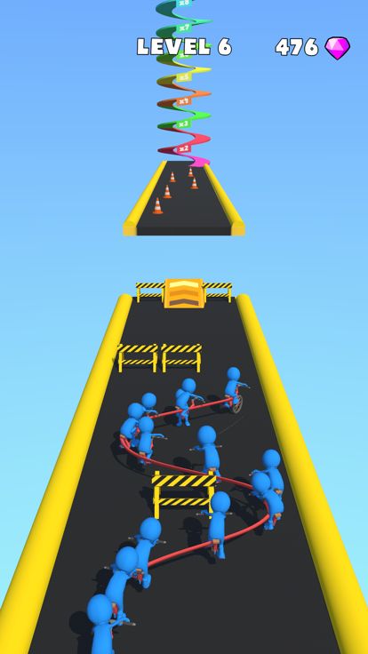 Color Stack Bike游戏截图