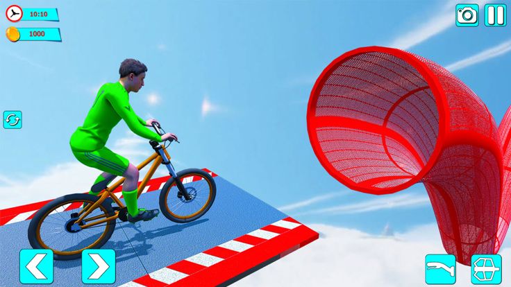 小轮车自行车赛-自行车特技游戏截图