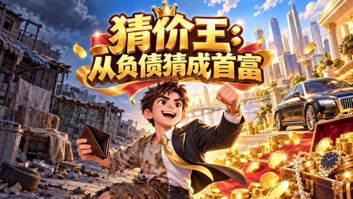 猜价王：从负债猜成首富 封面