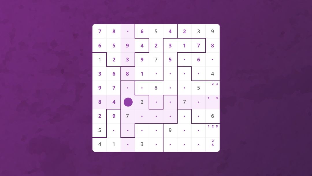 Sudoku Jigsaw / 拼图数独游戏截图