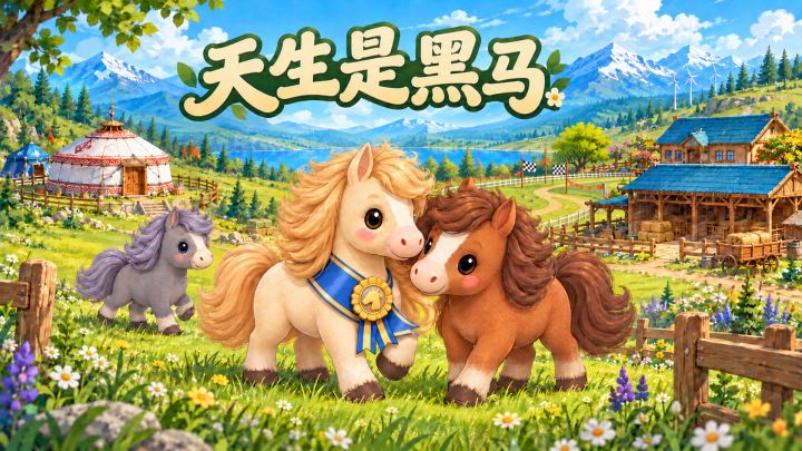 天生是黑马 封面