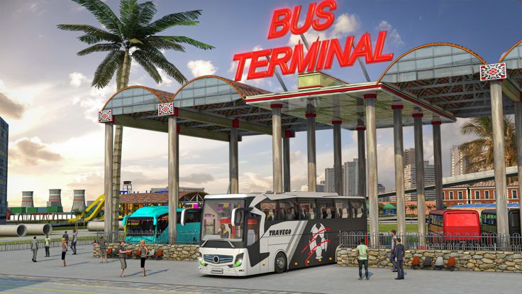 Public Transport Bus Games 3D游戏截图