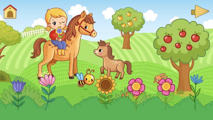 Funny Farm! Toddler flashcards游戏截图