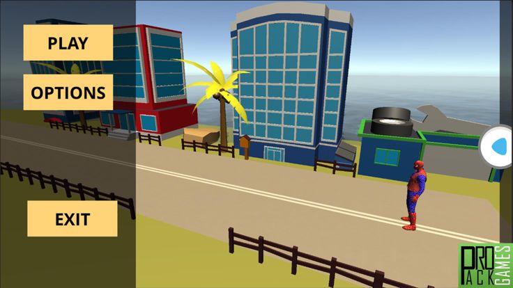 惊人的蜘蛛超级英雄 - 奇怪的跑步游戏游戏截图