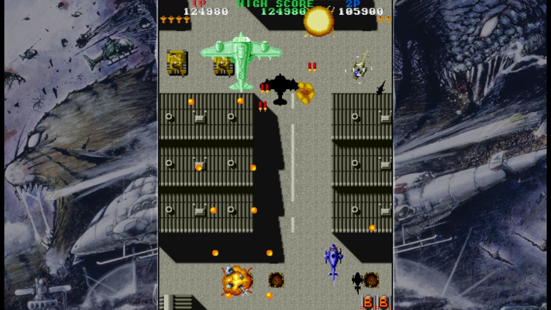 Twin Cobra游戏截图