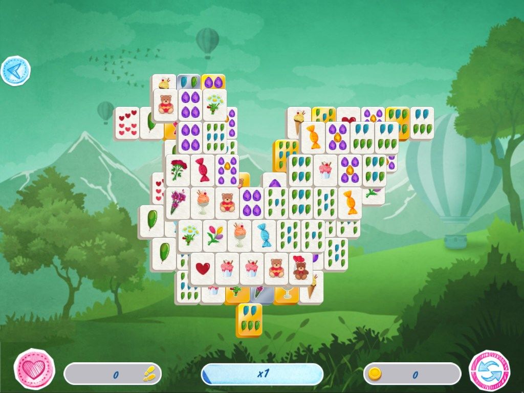 Mahjong Valentine's Day游戏截图