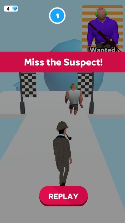 Detective Runner游戏截图