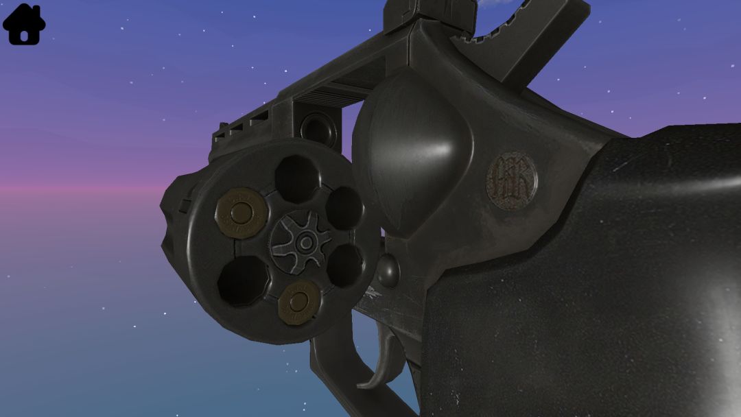 左轮模拟游戏截图