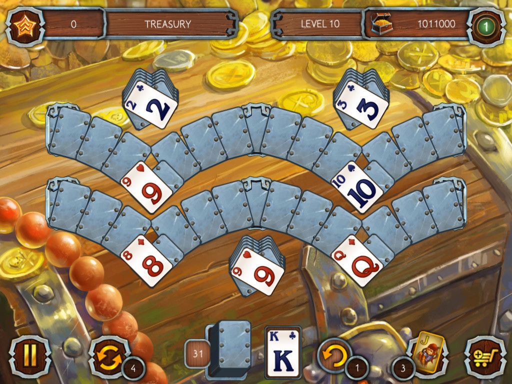 Solitaire Legend of the Pirates 3游戏截图