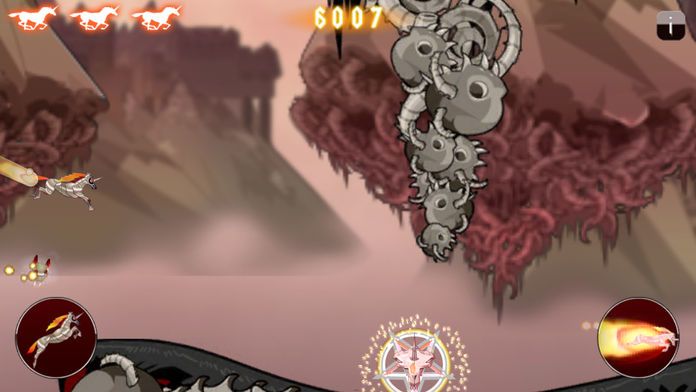 Robot Unicorn Attack Heavy Metal Edition游戏截图