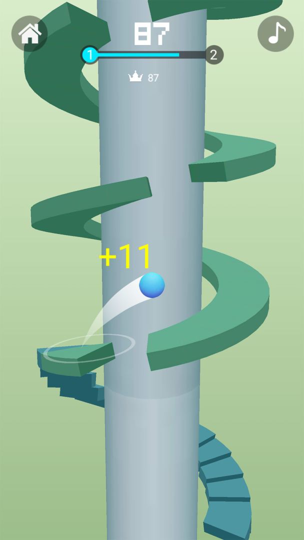 球球跳跳塔游戏截图