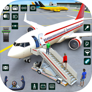 城市飞机飞行员飞行游戏：飞机游戏icon