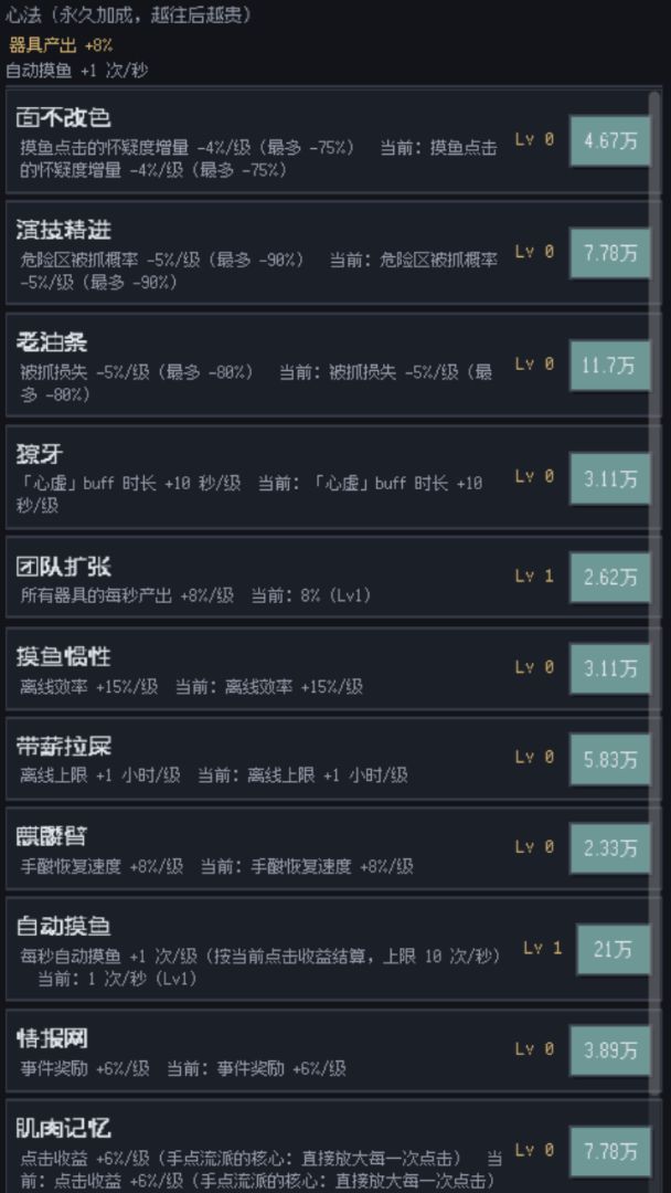摸鱼升职器游戏截图