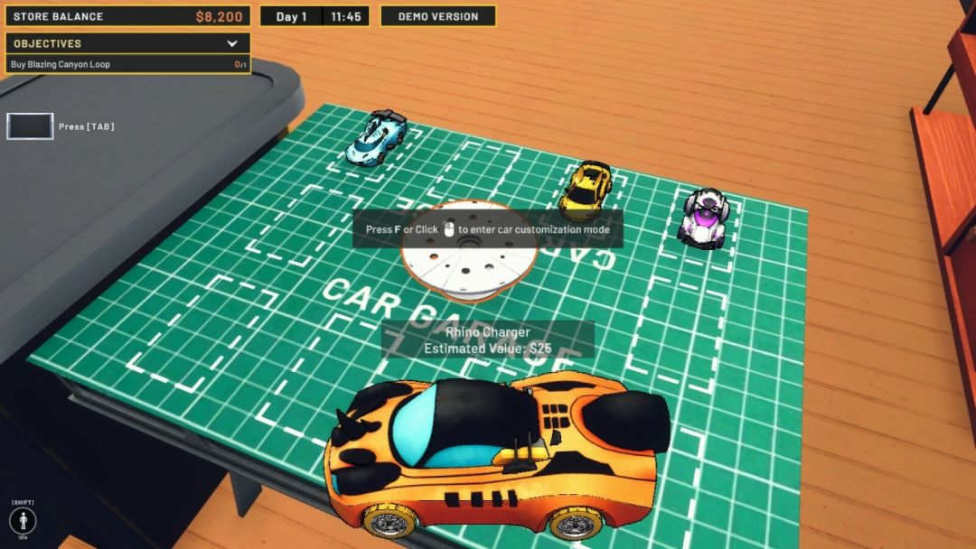 Mini Racer Car Shop Simulator - Prologue游戏截图