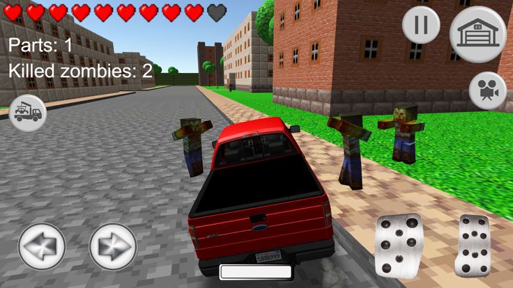 Blocky City: infected zone游戏截图