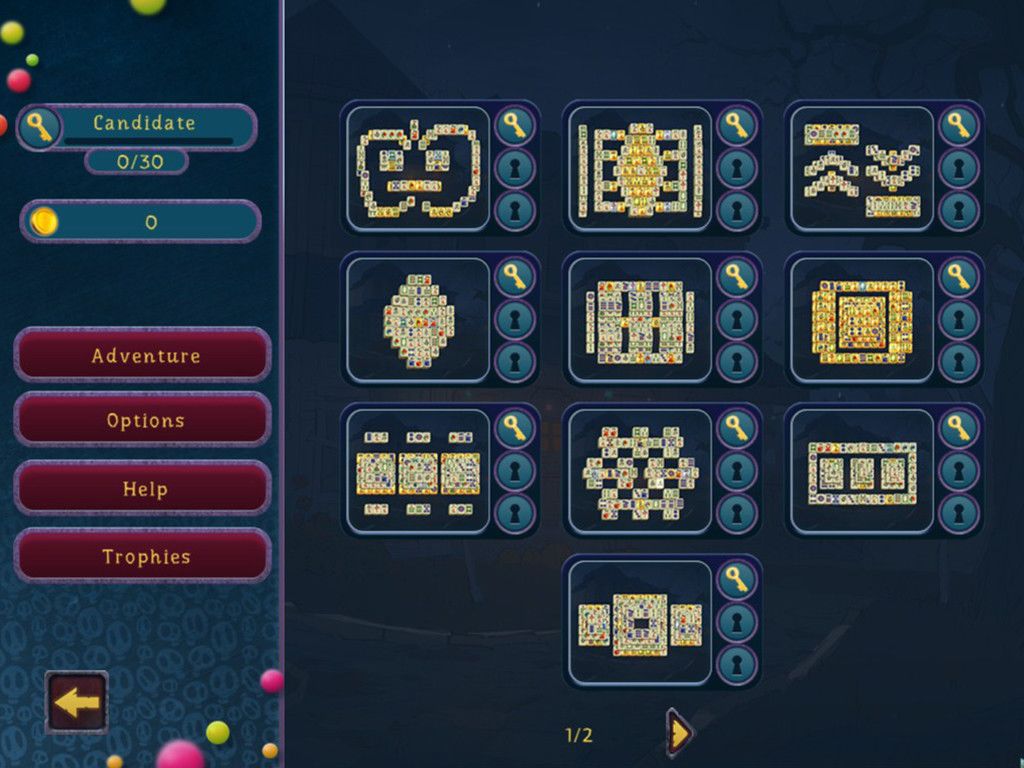 Halloween Night Mahjong游戏截图