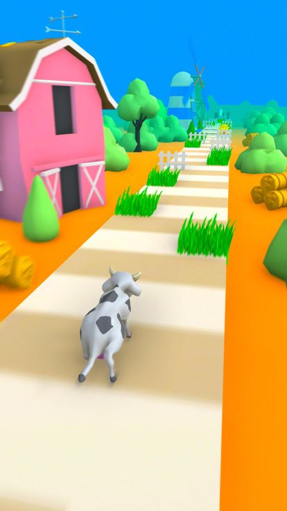 Cow Runner 3D游戏截图